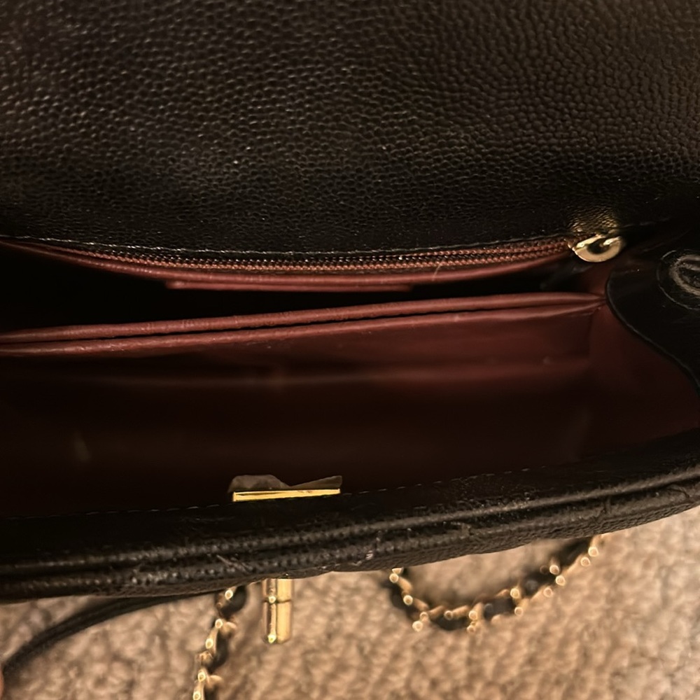 Chanel Black Quilted Caviar Extra Mini Coco Handle TPM Gold Hardware, 2021 - Picture 10 of 15